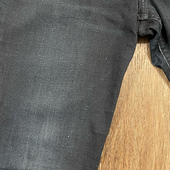 Express Dark Wash High Rise Jeans - Picture 5 of 9